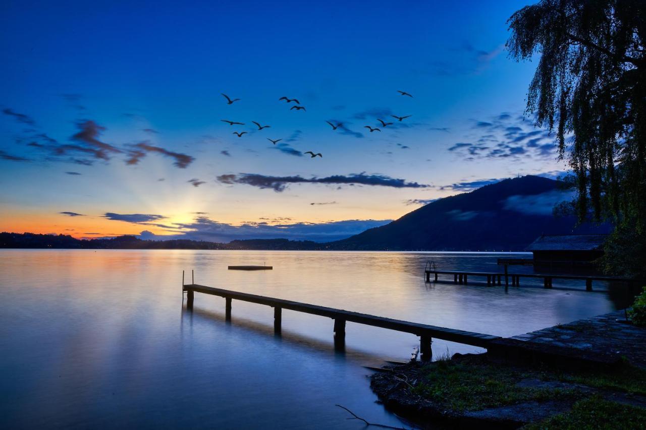 Seechalet Traunsee Ort im Innkreis エクステリア 写真
