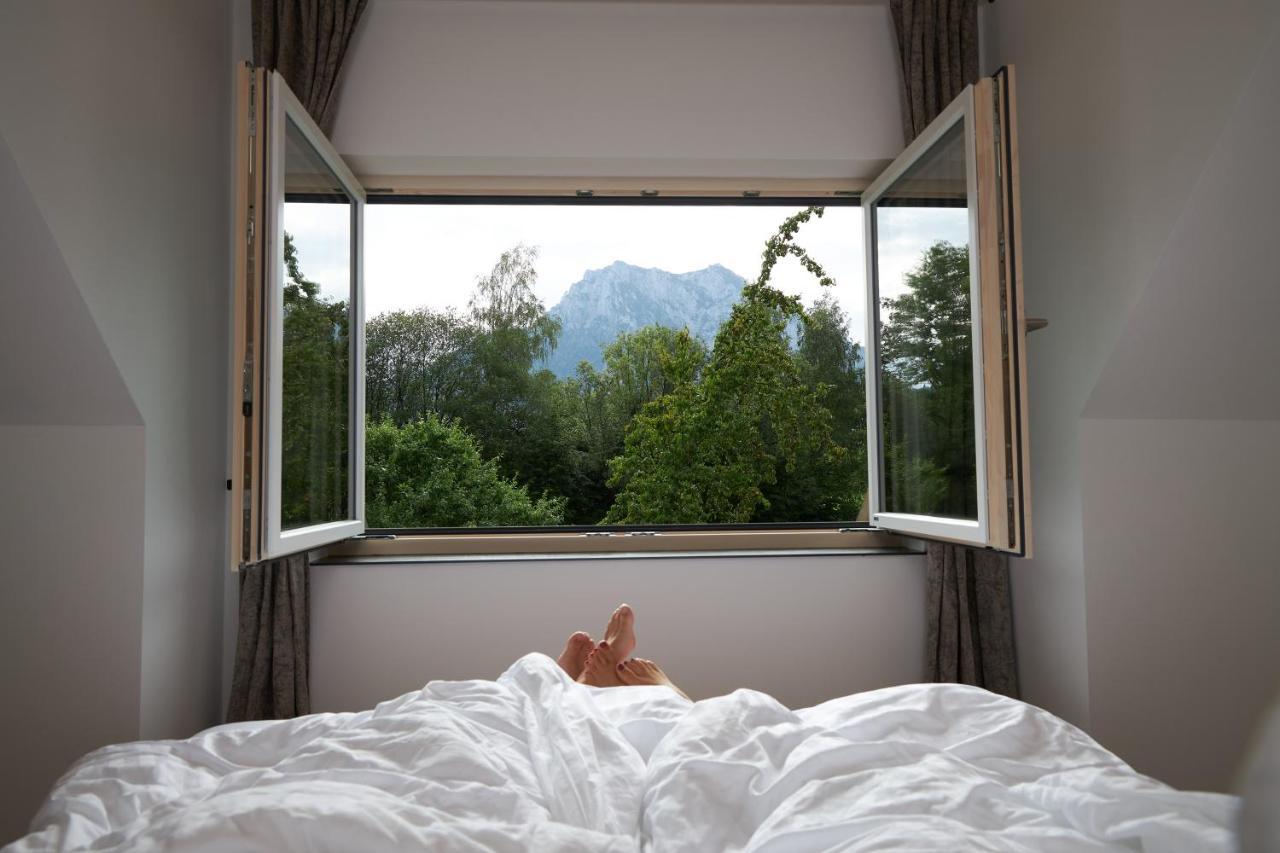 Seechalet Traunsee Ort im Innkreis エクステリア 写真